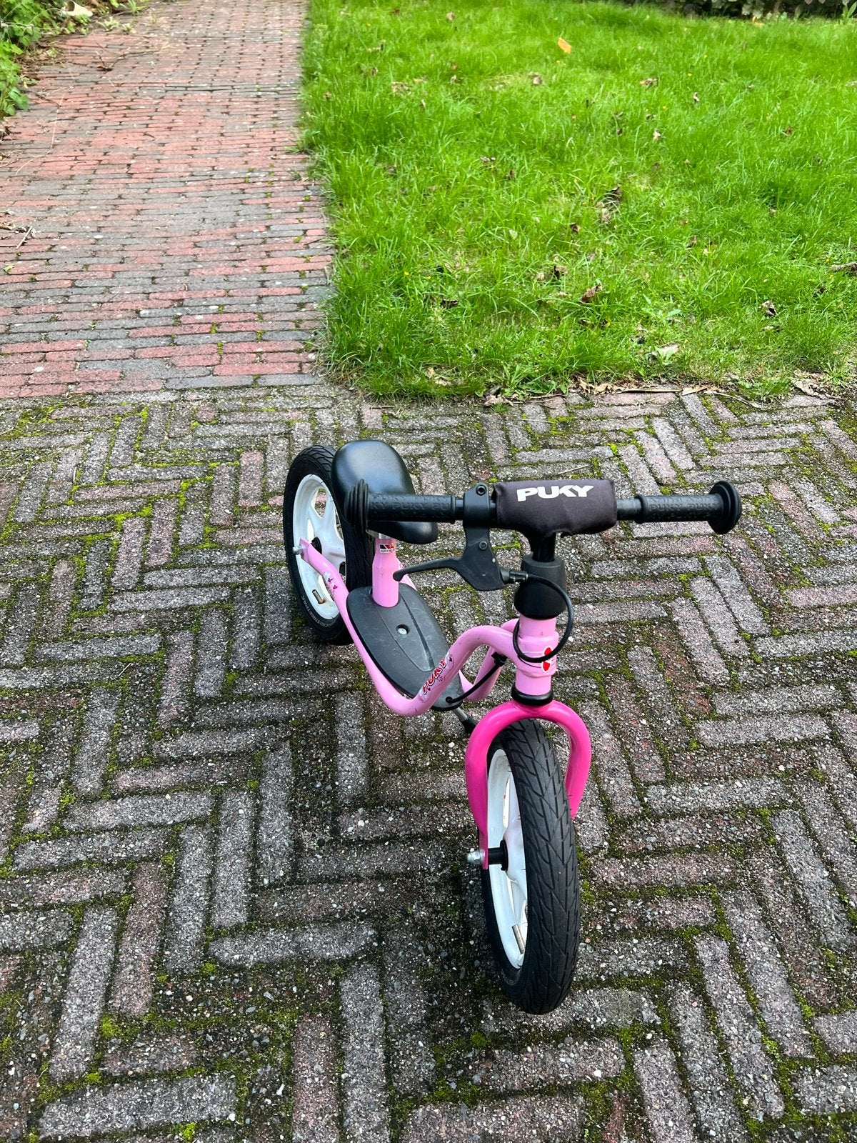 PUKY loopfiets met handrem - Roze