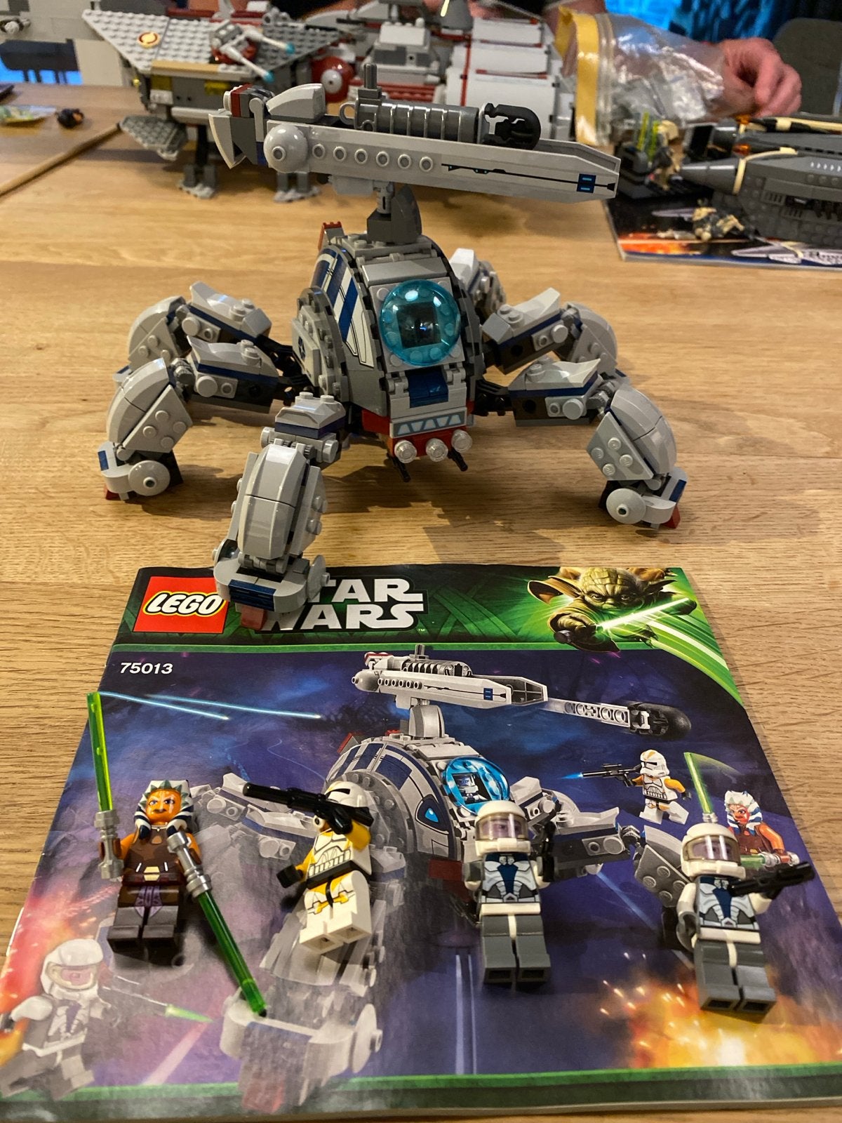 Lego Star Wars 75013 Umbaran MHC compleet met minifiguren, Gebruikt, Star Wars, Lego, Ophalen of Verzenden