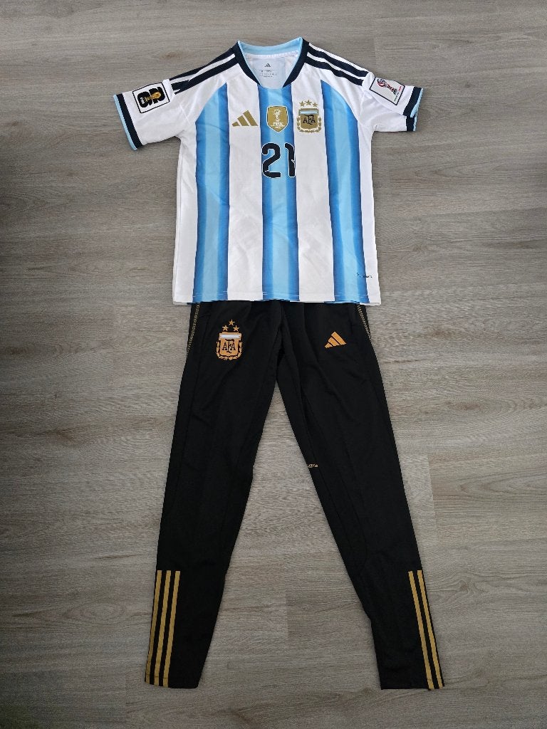 Voetbal set Dybala Argentinië, Maat M, Ophalen of Verzenden, Nieuw, Bal