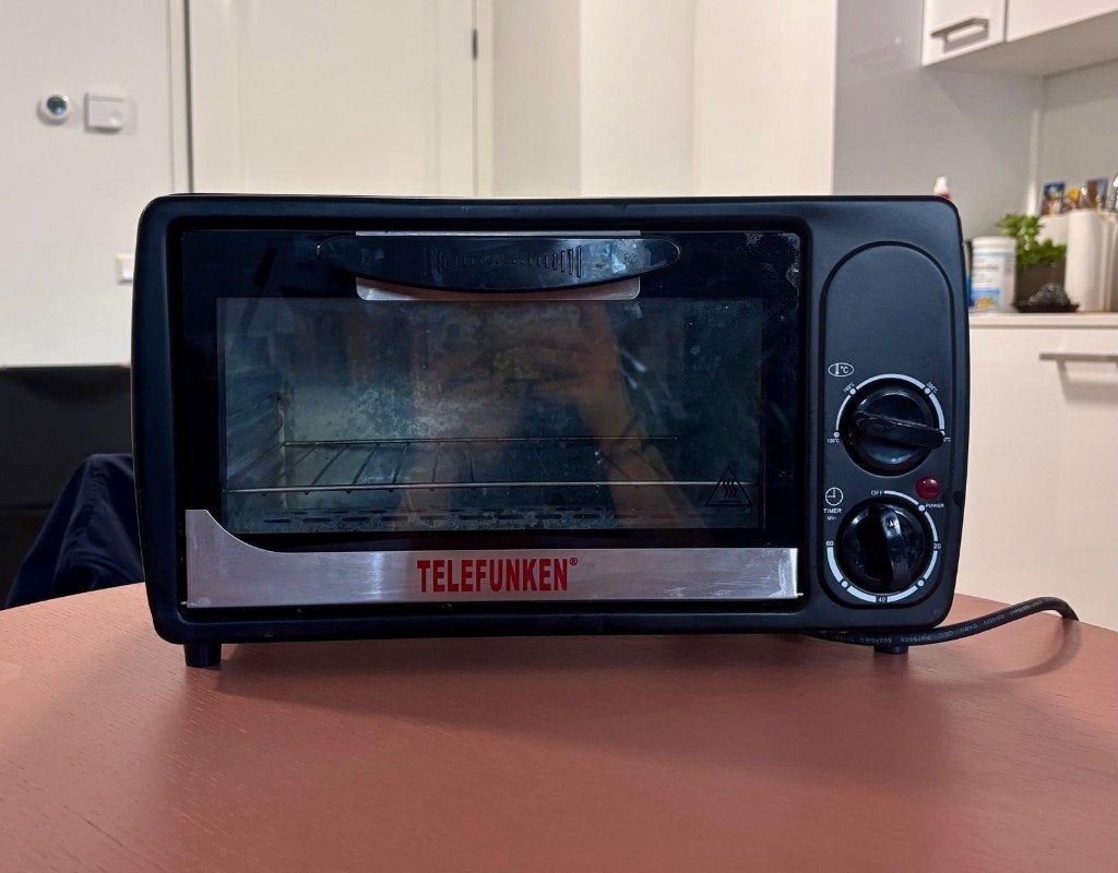 Mini Oven - Black, Ophalen, Minder dan 45 cm, Minder dan 45 cm, Hete lucht