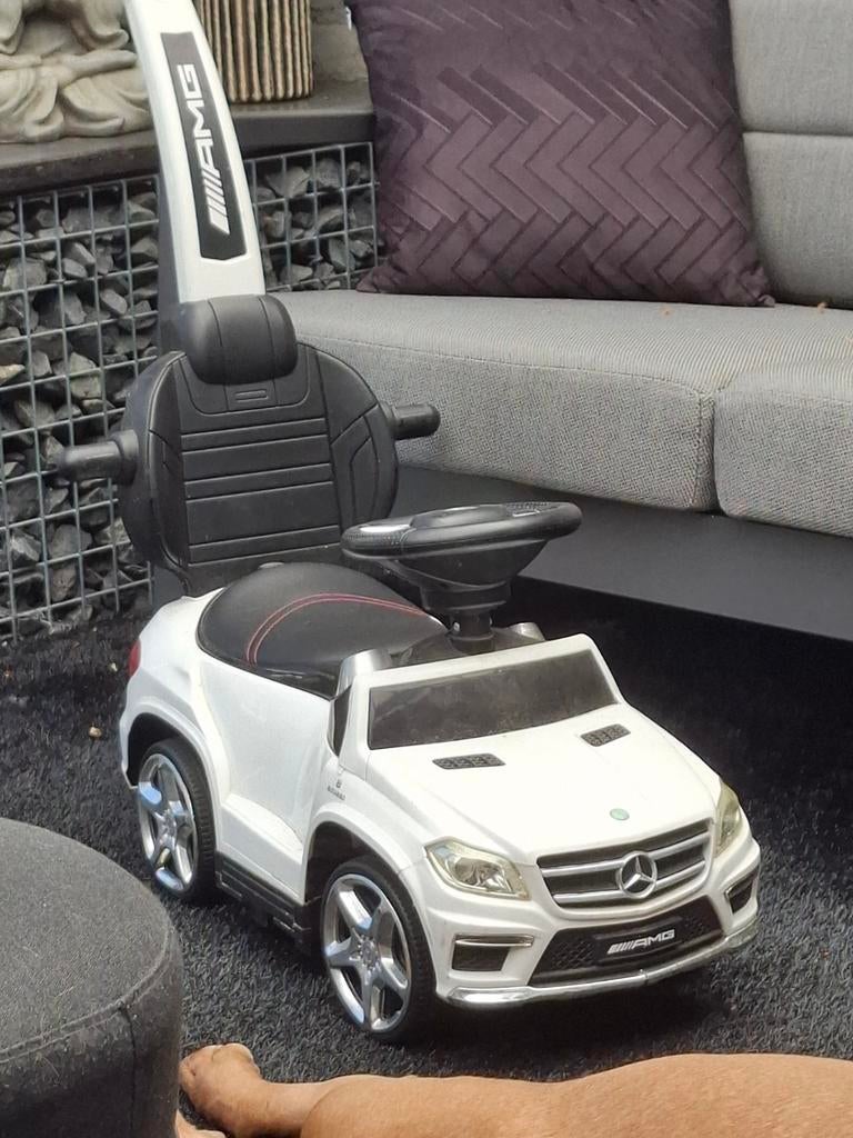 Mercedes loopauto, Ophalen, Gebruikt