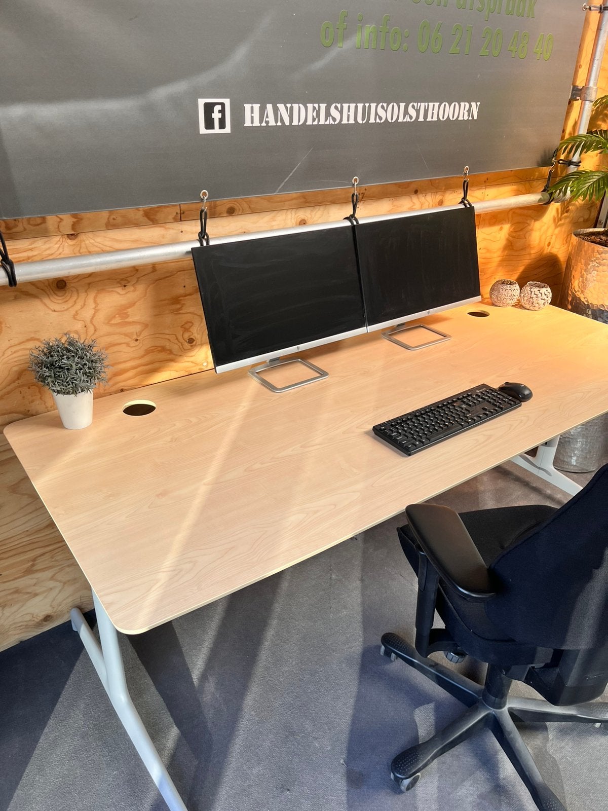 Bureau 4 stuks (200/80 cm), Huis en Inrichting, Ophalen, Xx, Xx, Overige merken