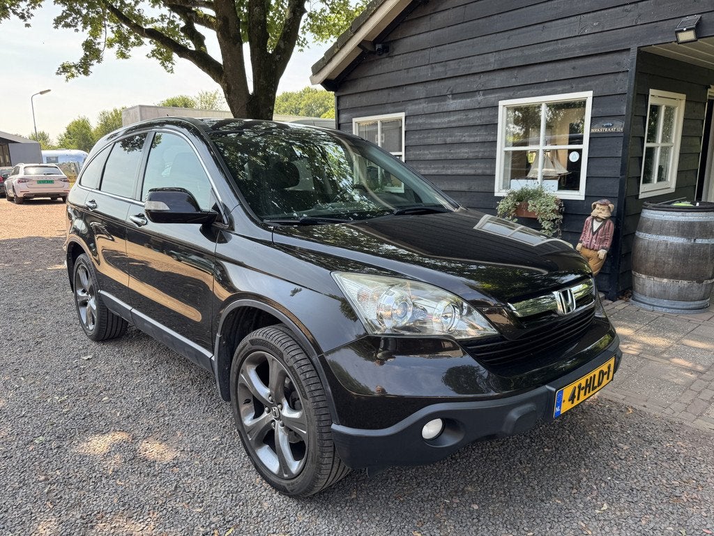 Honda CR-V 2.0i Elegance (bj 2009, automaat), Auto's, Honda, 1998 cc, Stof, Gebruikt, Zwart