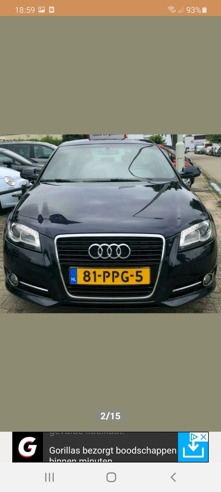 Audi A3 1.4 Tfsi 92KW Sportback 2011 Blauw, Auto's, Audi, Particulier, A3, Benzine, B, Hatchback, Handgeschakeld, Origineel Nederlands