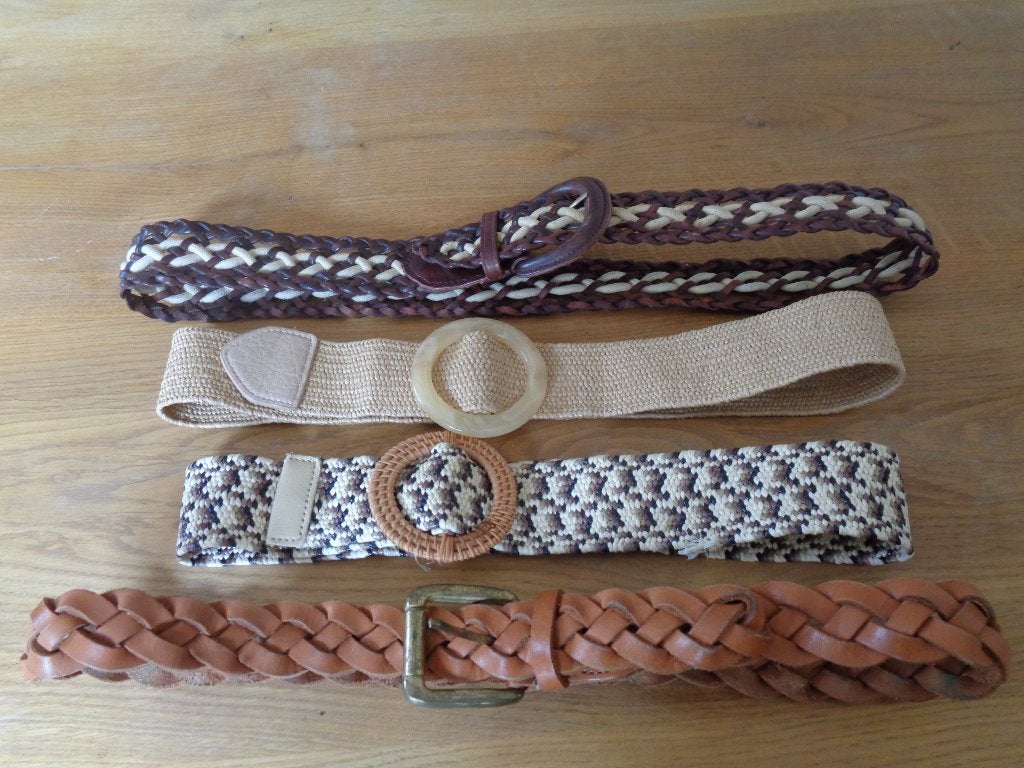Claudia Strater,van den Hoogen leren riem, Echt leder, Tailleriem, Ophalen of Verzenden, Zo goed als nieuw