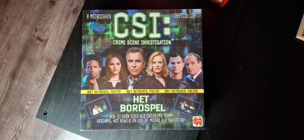 CSI: Crime Scene Investigation - Het Bordspel, Hobby en Vrije tijd, Gezelschapsspellen | Bordspellen, Een of twee spelers, Ophalen of Verzenden