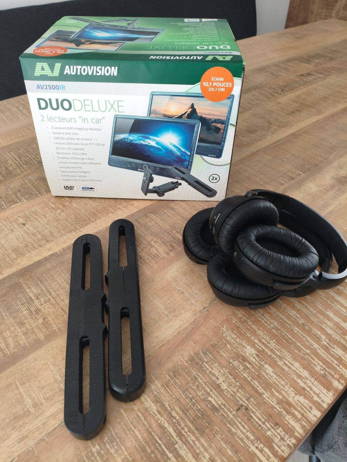 Autovision UNO DVD in-car speler met 10.1 inch scherm, Audio, Tv en Foto, Verzenden