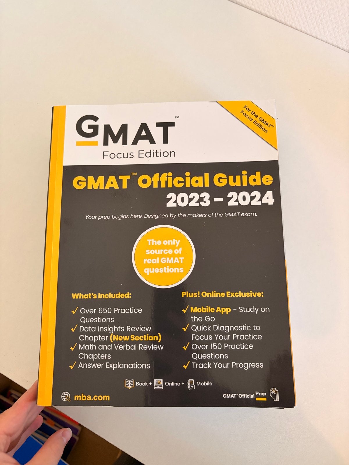 GMAT Official Guide Focus Edition 2023-2024 (4 boeken), Boeken, Studieboeken en Cursussen, Ophalen of Verzenden, Gamma, Zo goed als nieuw