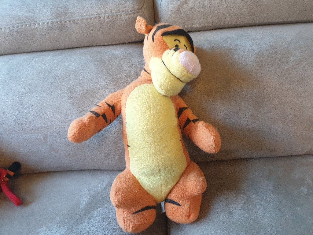 Knuffel - Teigetje Tigger (Winnie the Pooh - Disney) 10, Ophalen of Verzenden, Gebruikt, Overige typen, Disney