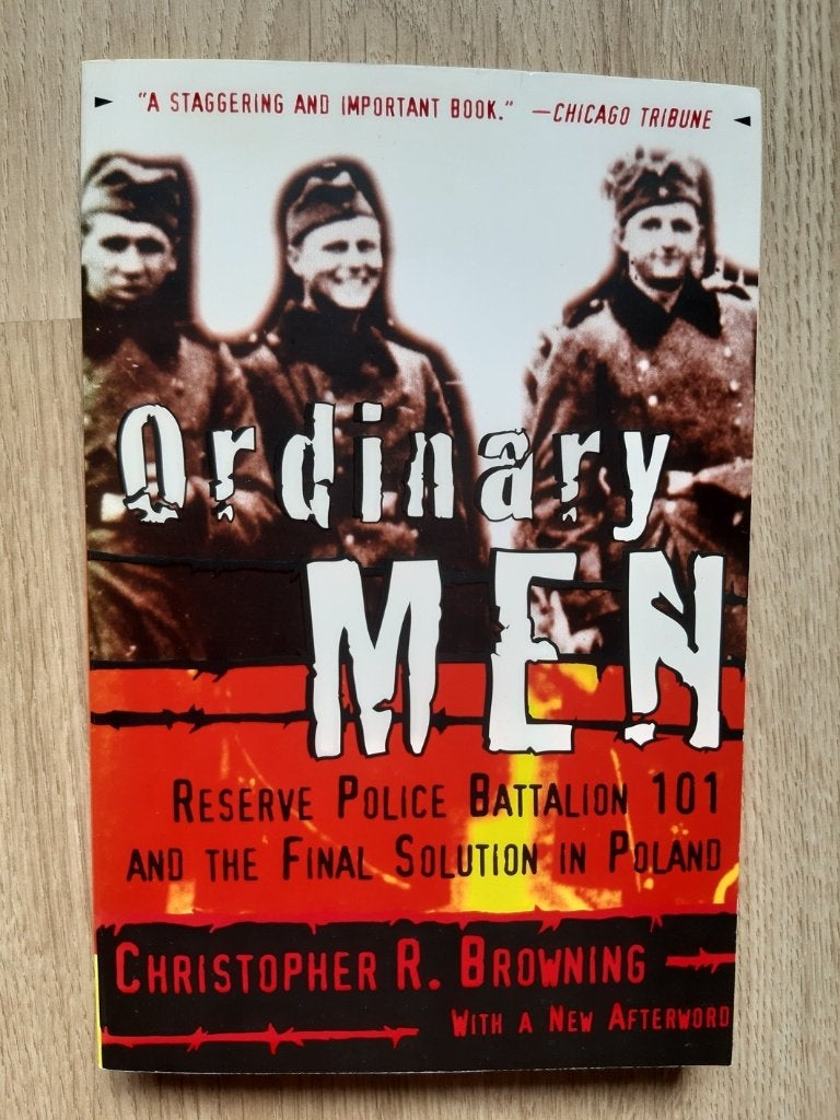 Boek getiteld: "Ordinary Men", Ophalen of Verzenden, Overige onderwerpen, Christopher R. Browning, Tweede Wereldoorlog