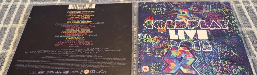 Coldplay Live 2012 DVD + CD - Muziek en Concerten, Vanaf 16 jaar, Ophalen of Verzenden, Gebruikt, Muziek en Concerten