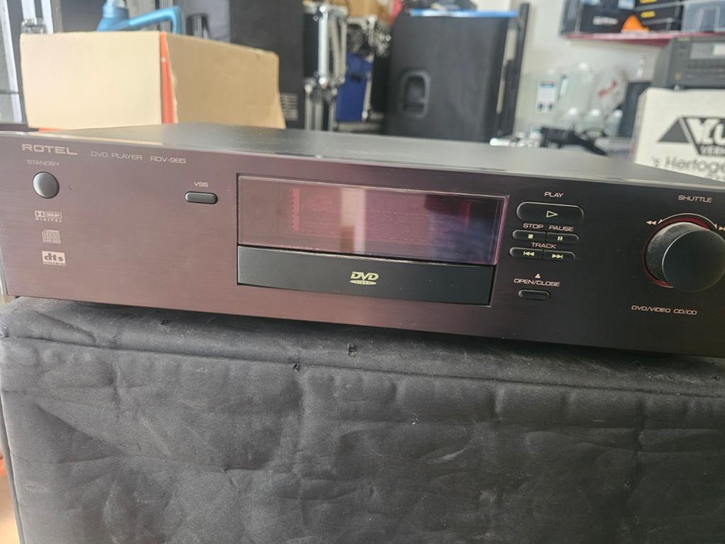 Rotel RDV-995 DVD Speler - Hoogwaardige Audio/Video, Audio, Tv en Foto, Ophalen of Verzenden, Zo goed als nieuw, Dvd-speler, Overige merken