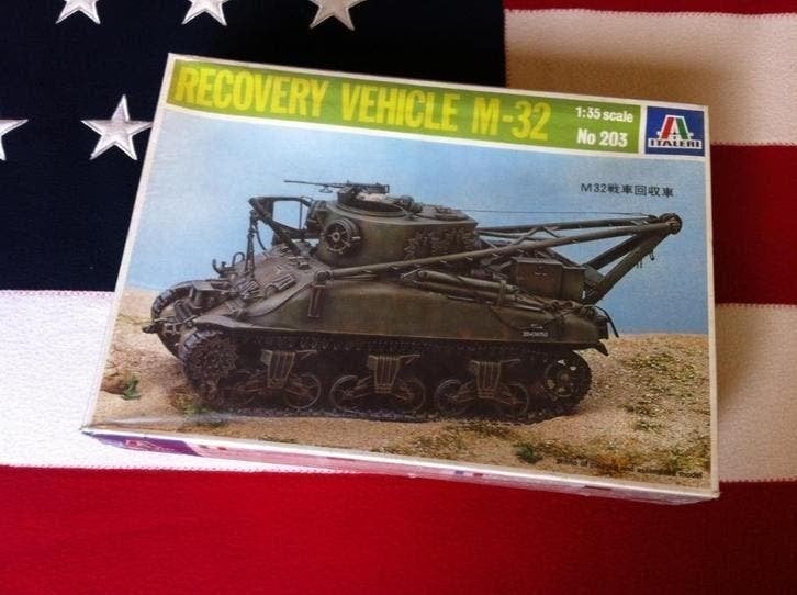 Italeri	203	Recovery Vehicle M32	1/35	Vintage, Italeri, Verzenden, 1:32 tot 1:50, Overige typen