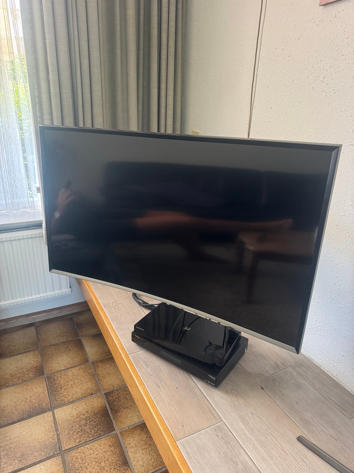 Samsung TV 105 cm met beugel en voet, Ophalen, Gebruikt, 100 cm of meer, Samsung