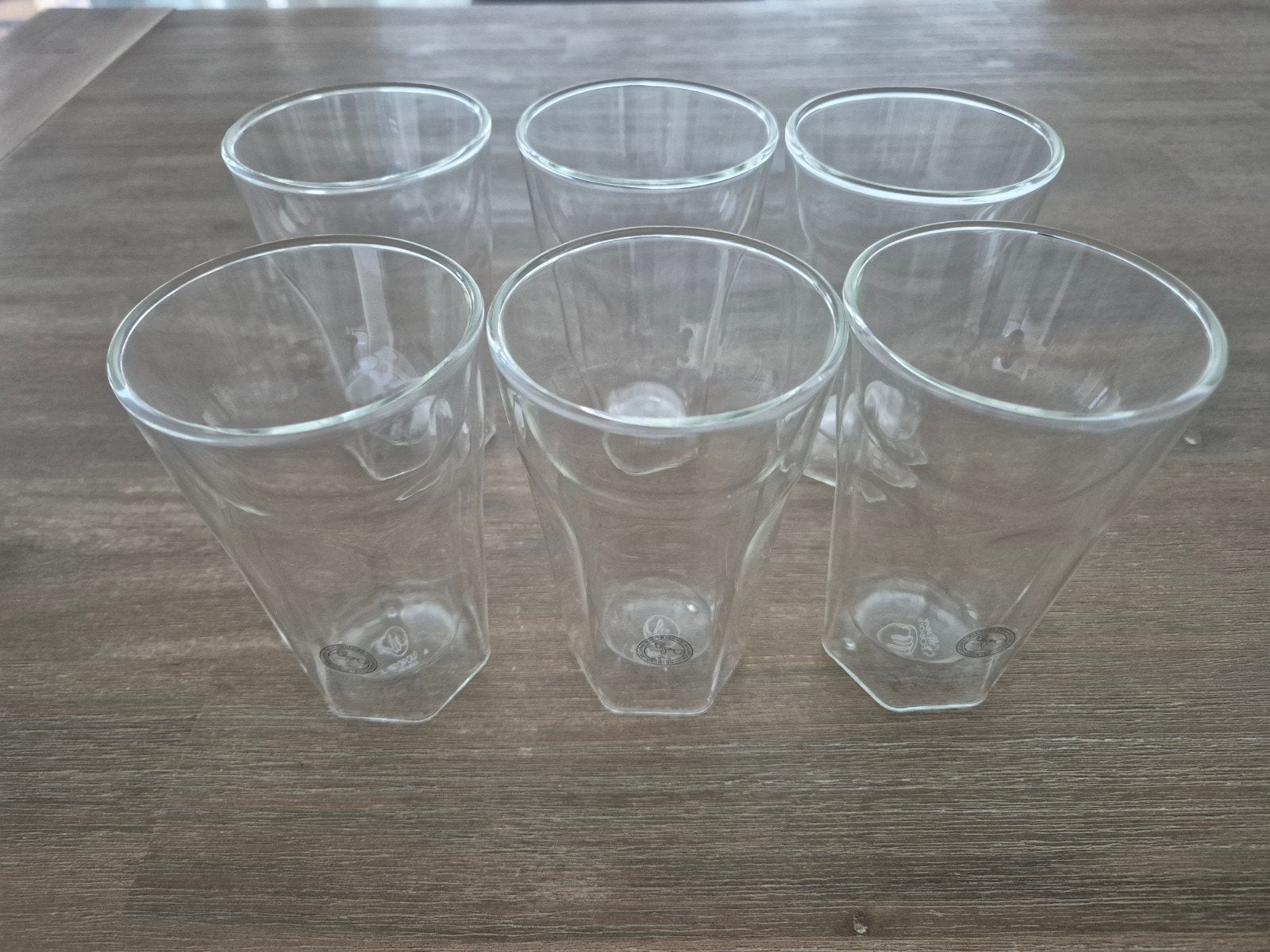 6x nieuwe Leopold Vienna dubbelwandig latte macchiato glazen, Huis en Inrichting, Keuken | Servies, Ophalen, Nieuw, Glas of Glazen