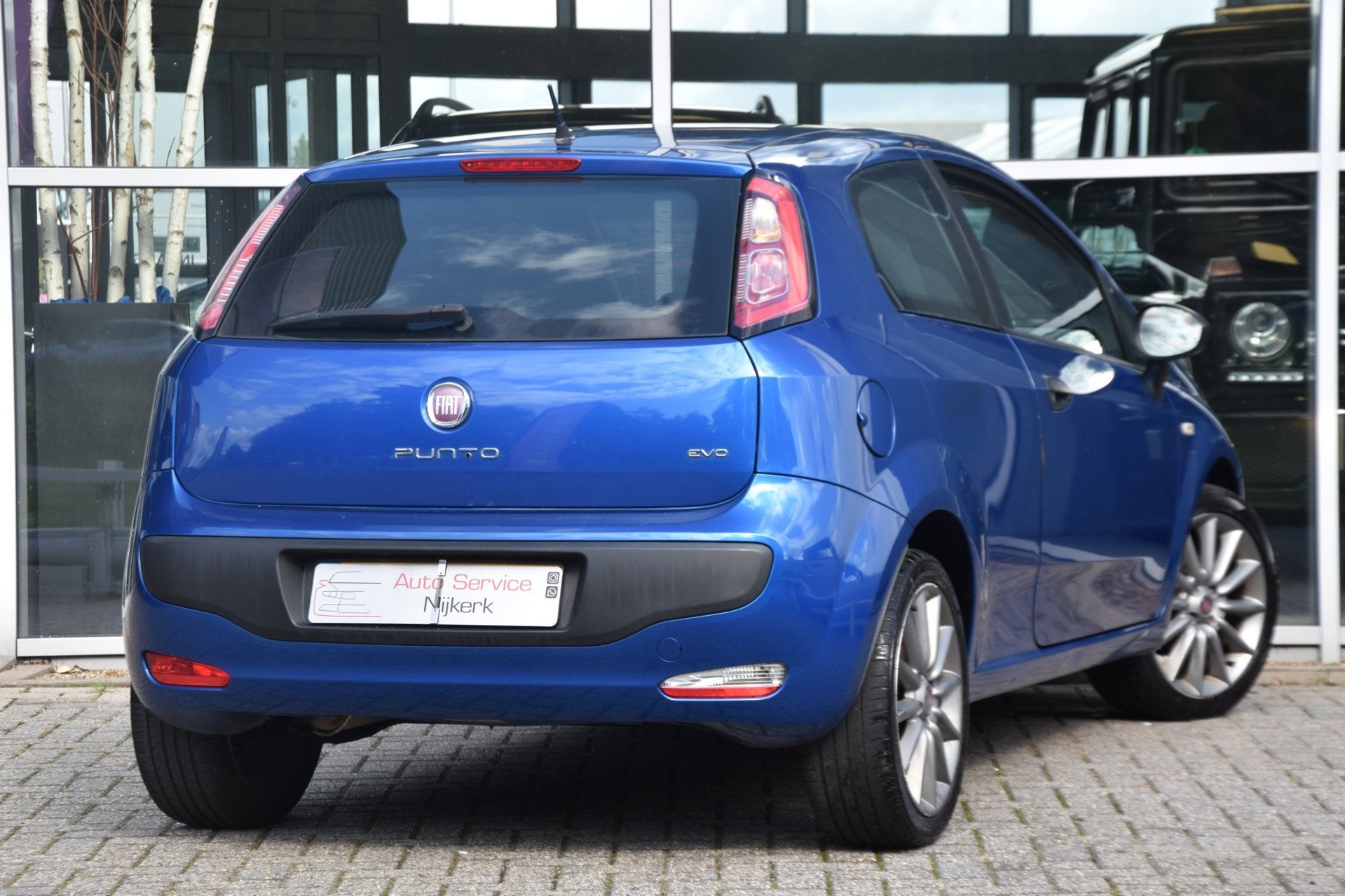 Fiat Punto Evo 1.4 Business | Airco | Bluetooth | LMV | Nieu, Voorwielaandrijving, Metallic lak, Stof, Gebruikt