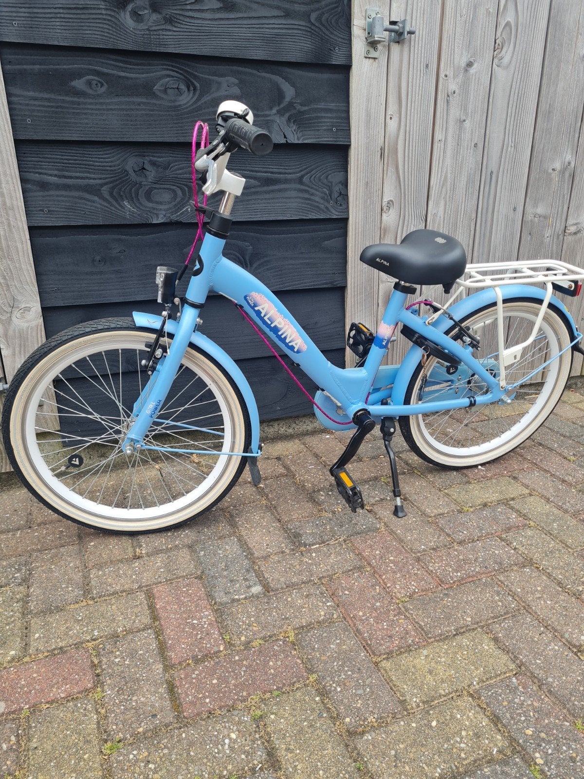 Alpina 20 inch meisjesfiets - Zo goed als nieuw, Fietsen en Brommers, Fietsen | Meisjes, Terugtraprem, Alpina, Ophalen of Verzenden