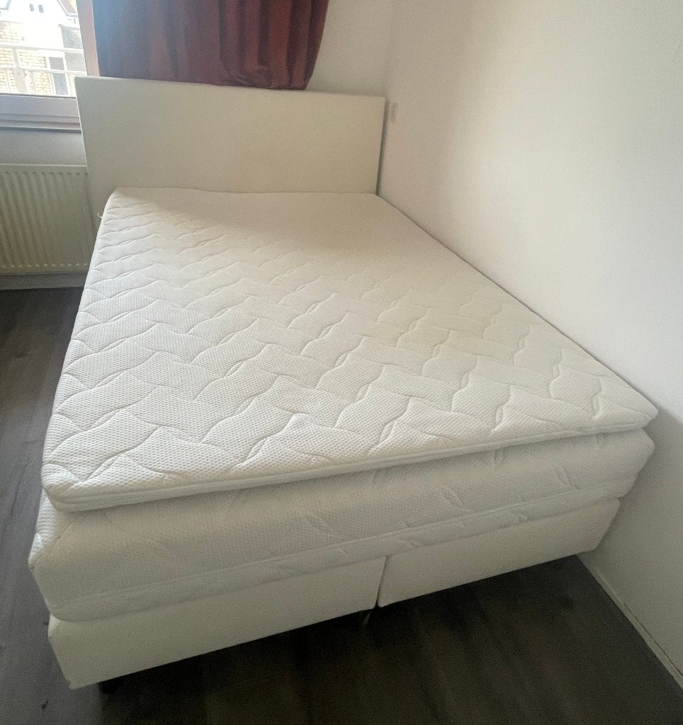 Boxsprings 140 x 200, Huis en Inrichting, Ophalen, Zo goed als nieuw, Tweepersoons, 140 cm