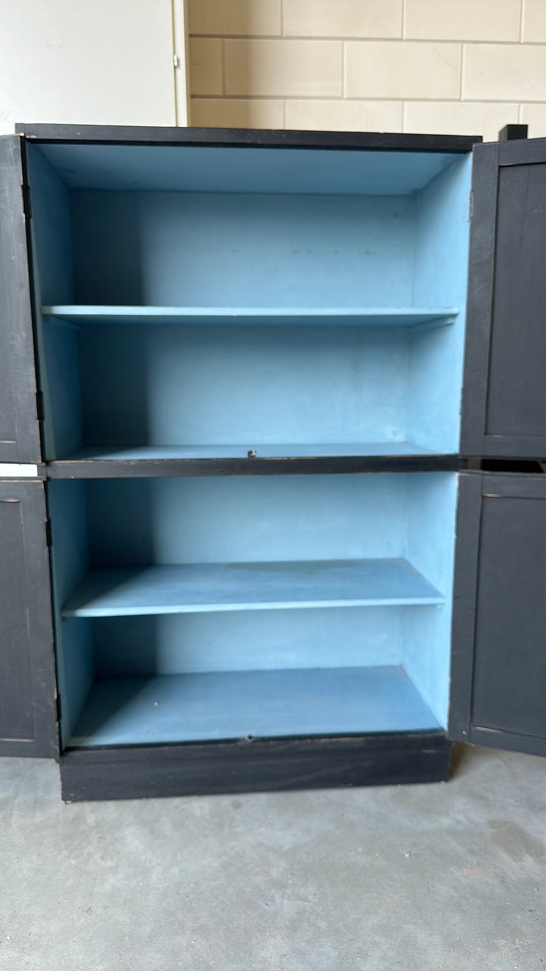 Vintage kast, Ophalen