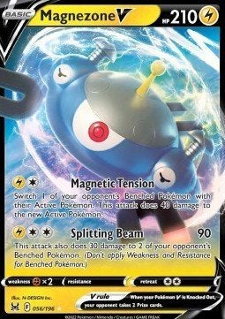 Magnezone V 056/196 – Lost Origin – NM, Ophalen of Verzenden, Nieuw, Losse kaart