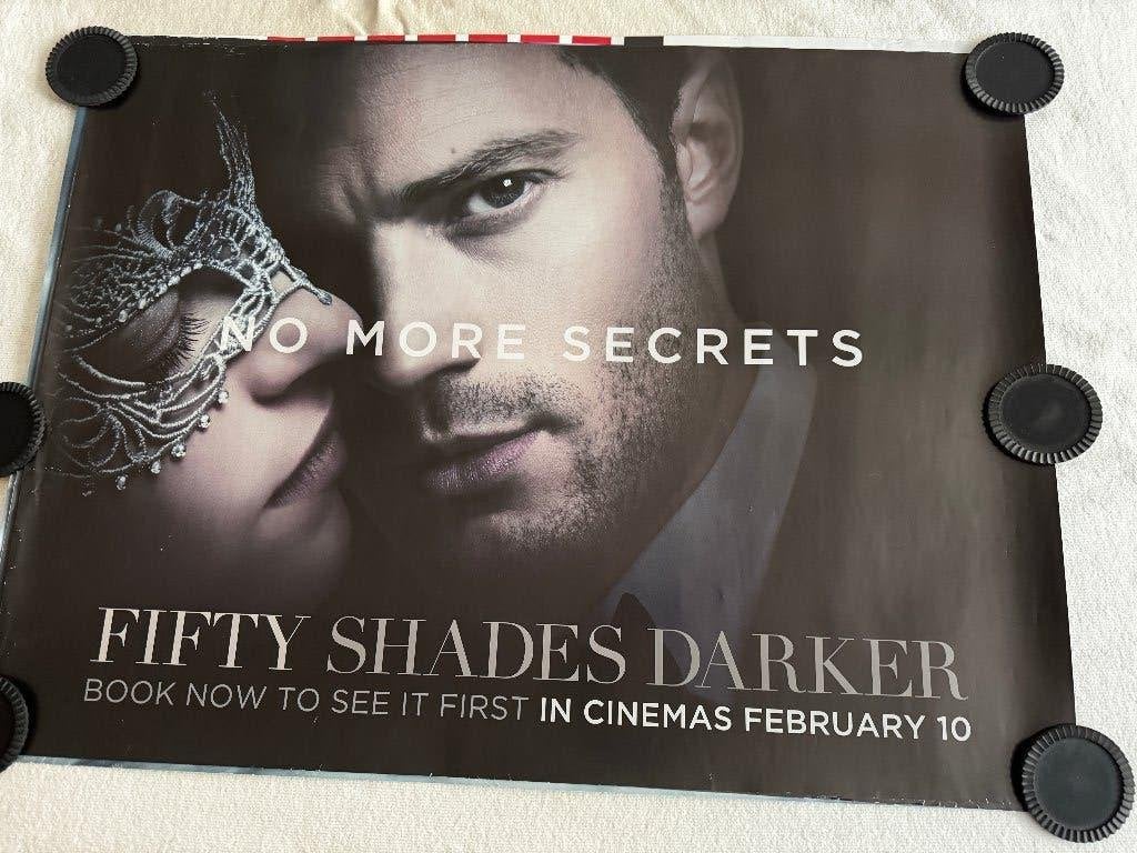 Nieuwe Film Poster Fifty Shades Darker, Ophalen of Verzenden, Nieuw, A1 t/m A3, Film en Tv