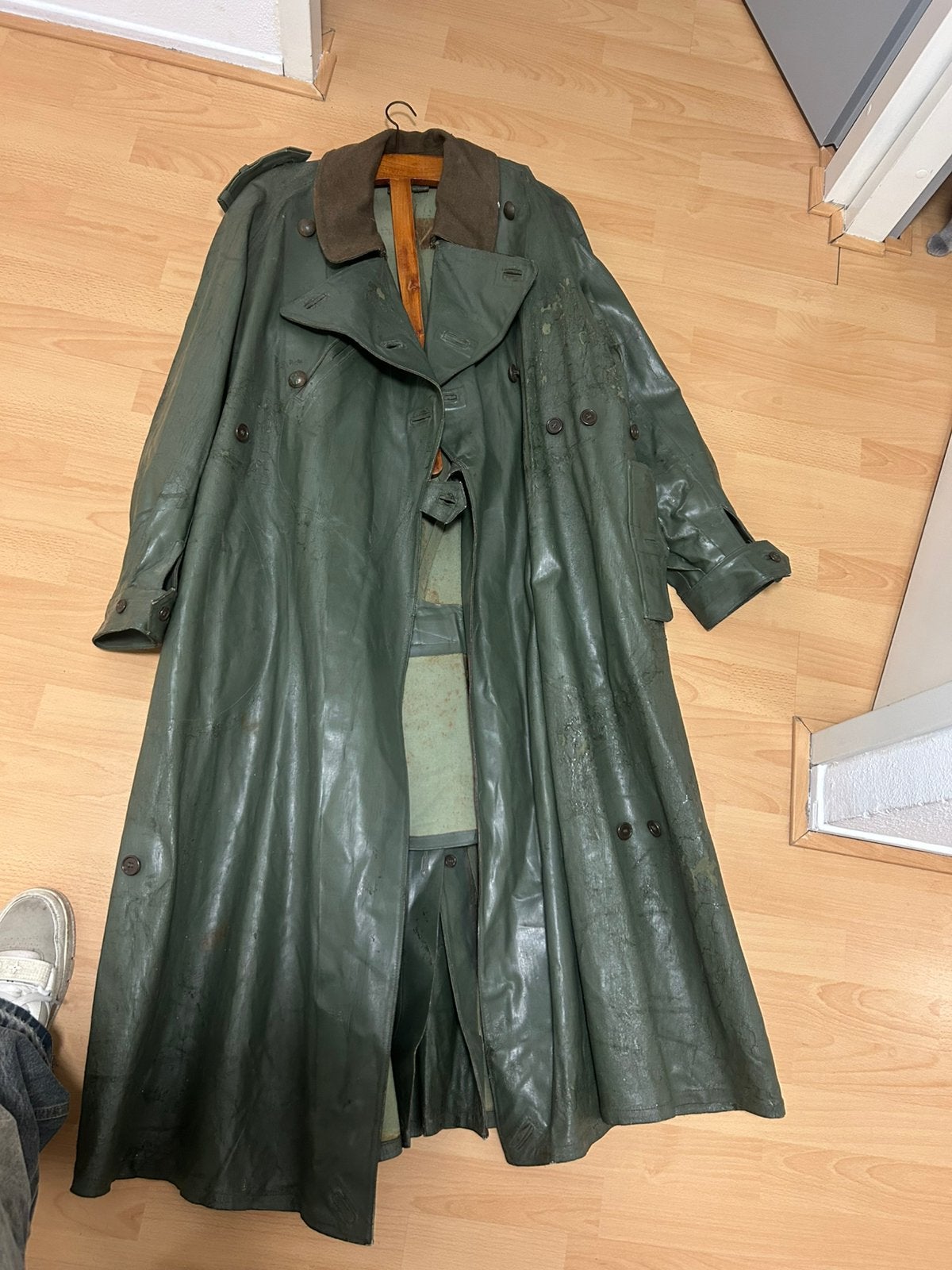 Wehrmacht/kradmelder mantel ww2, Verzamelen, Militaria | Tweede Wereldoorlog, Ophalen of Verzenden, Duitsland