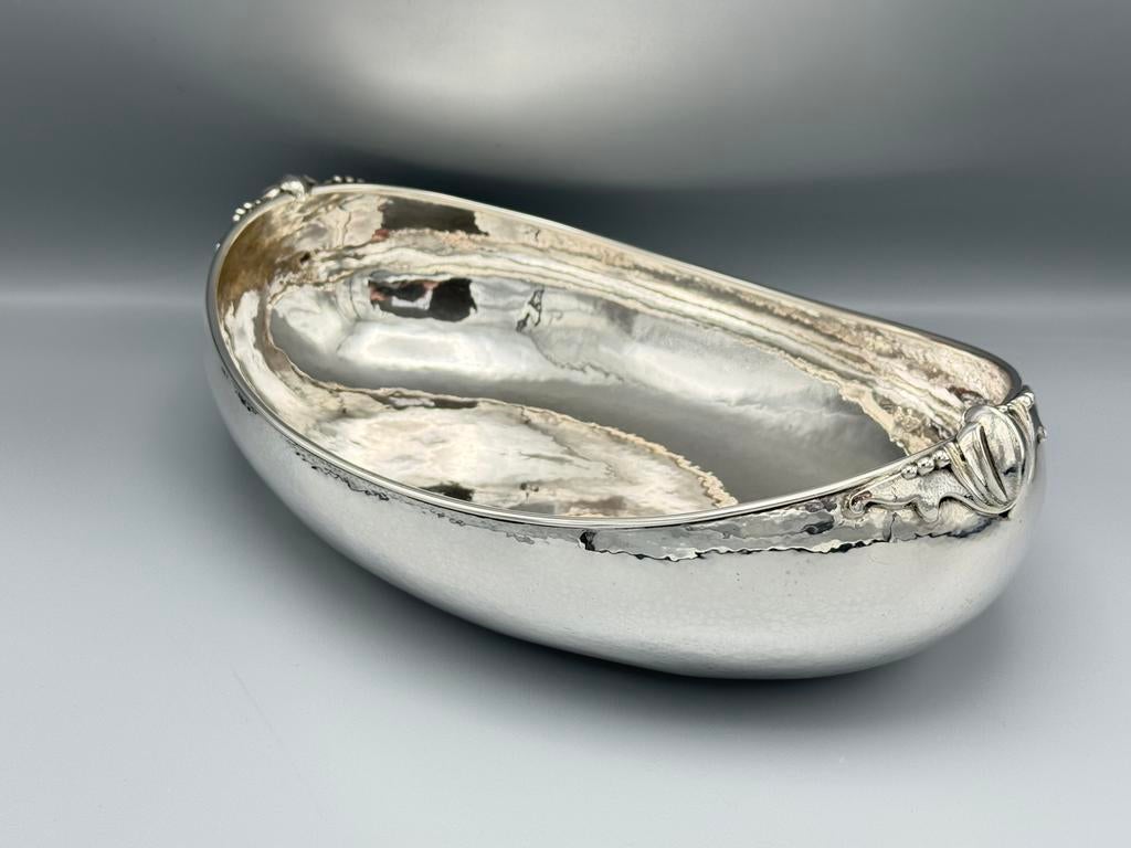 Zilveren broodmand, Antiek en Kunst, Antiek | Goud en Zilver, Zilver, Ophalen of Verzenden