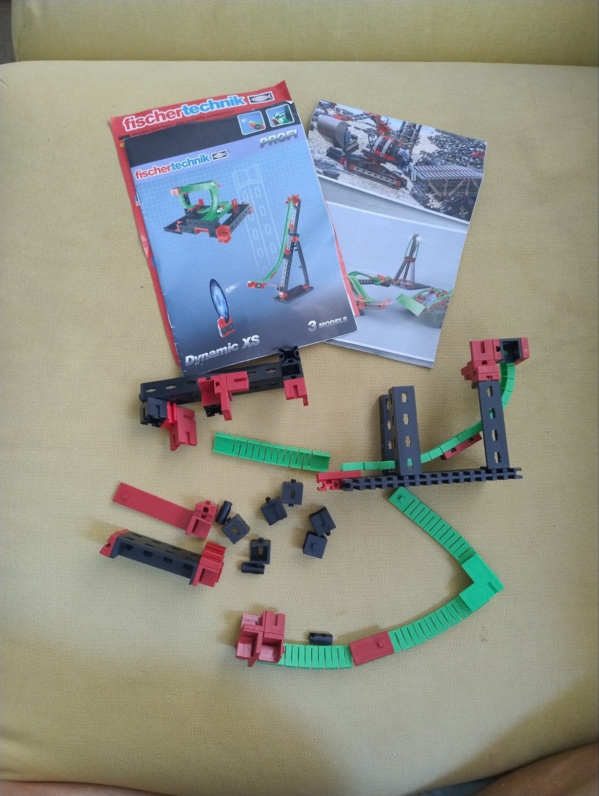 Fischer Technik Dynamic XS complete set, Ophalen of Verzenden, Zo goed als nieuw