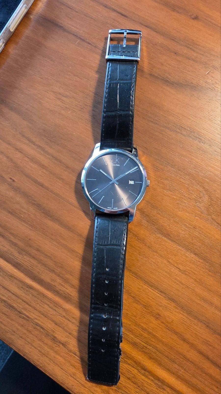Calvin Klein CK Herenhorloge - Zo goed als nieuw, Sieraden, Tassen en Uiterlijk, Horloges | Heren, Ophalen of Verzenden