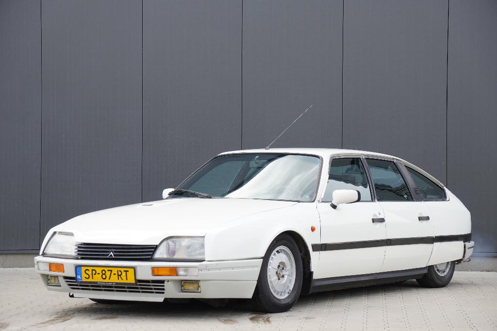 Citroën CX 2.5 TRD Turbo 2 1988 Wit, Auto's, Citroën, Stof, 4 cilinders, CX, Wit