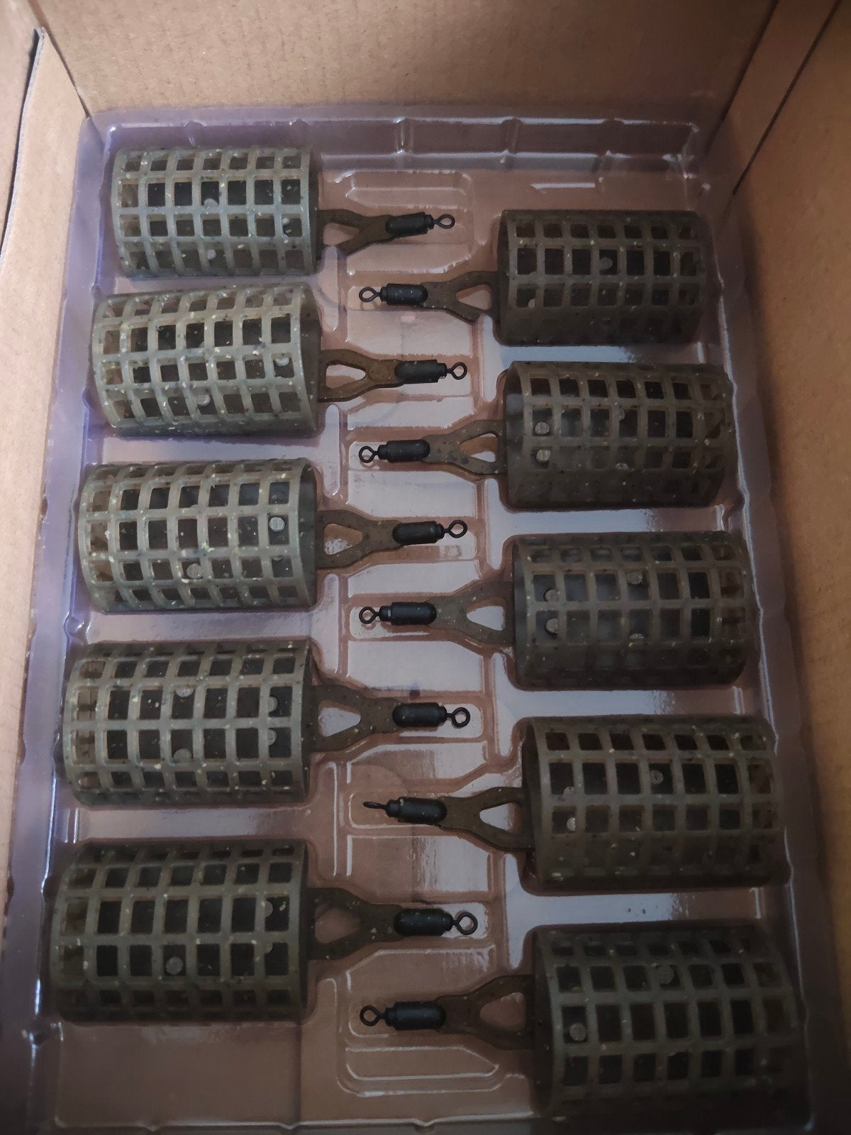 Dam detek 10 x stuks Groundbait feeder with swivel 50g, Verzenden, Nieuw, Overige typen
