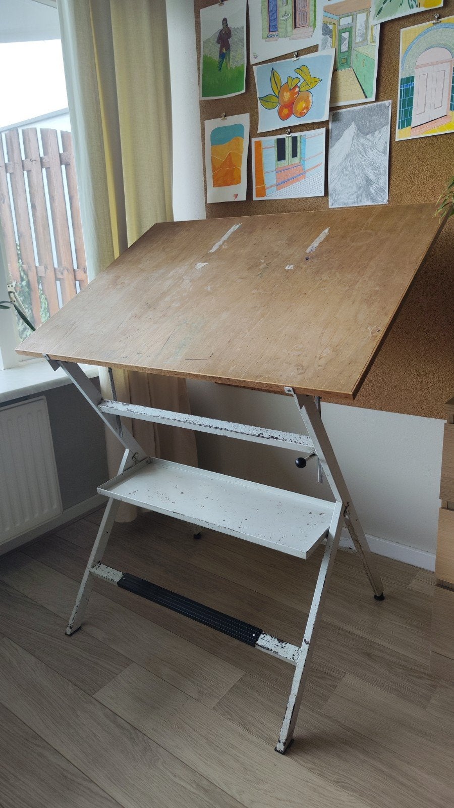 Neolt Tekentafel - 105x75 cm - Gebruikt, Doe-het-zelf en Verbouw, Ophalen, Gebruikt, Minder dan 130 cm