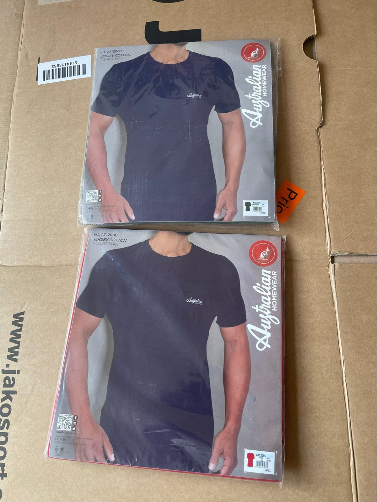 Australian Homewear Jersey Cotton T-shirts (diverse maten), Kleding | Heren, Ophalen, Nieuw, Overige maten, Overige kleuren