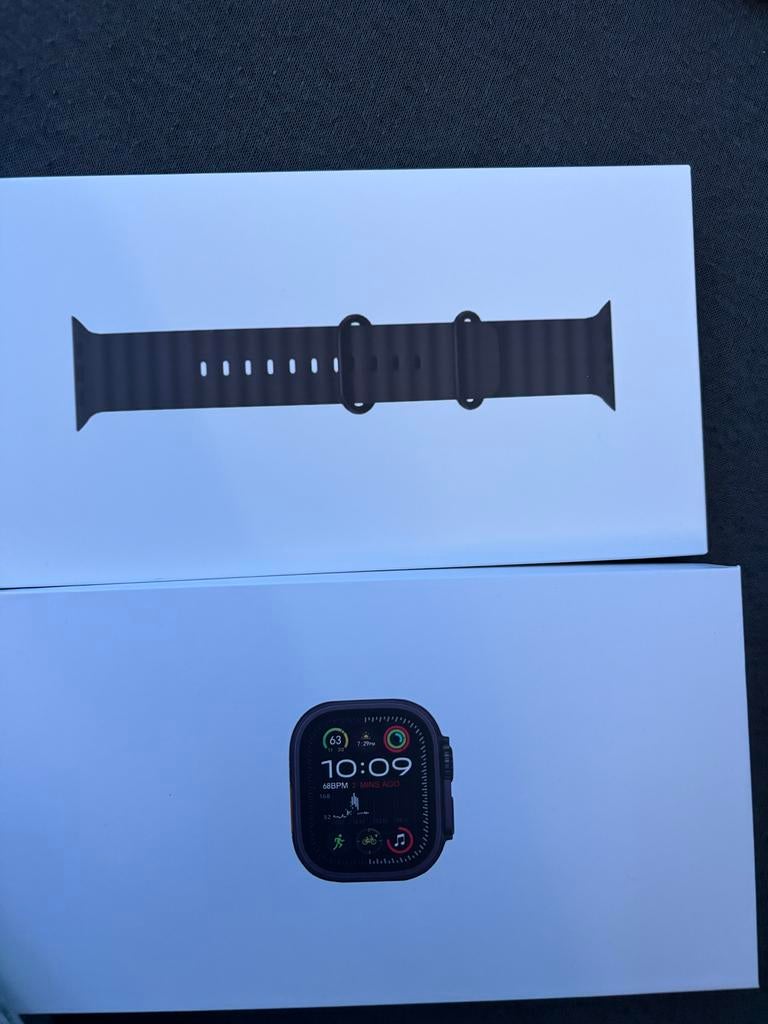 Apple Watch Series 10, Sieraden, Tassen en Uiterlijk, Smartwatches, Ophalen of Verzenden, Nieuw, Zwart, IOS