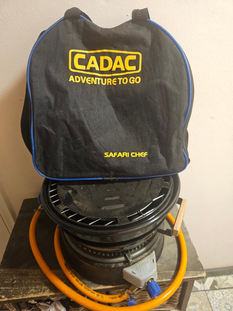 Cadac Safari Chef 2 - Compacte Gasbarbecue, Tuin en Terras, Gasbarbecues, Ophalen of Verzenden, Gebruikt, Cadac