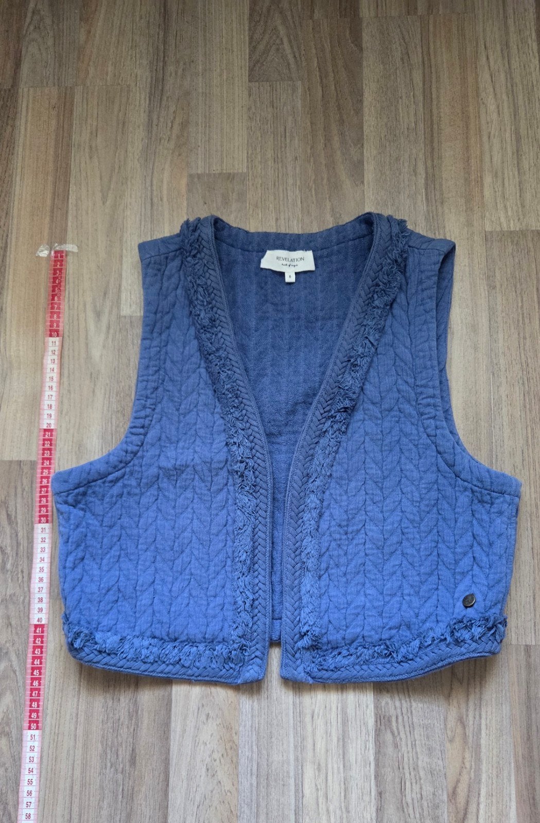 Revelation (the Sting) gilet maat S, als nieuw, Blauw, Ophalen of Verzenden, Zo goed als nieuw, Revelation