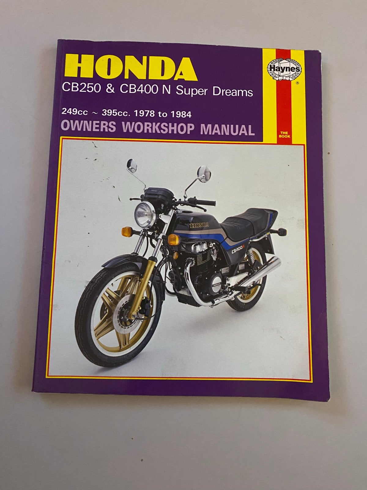 Honda CB250 & CB400 N Super Dreams Werkplaatshandboek, Ophalen of Verzenden, Honda