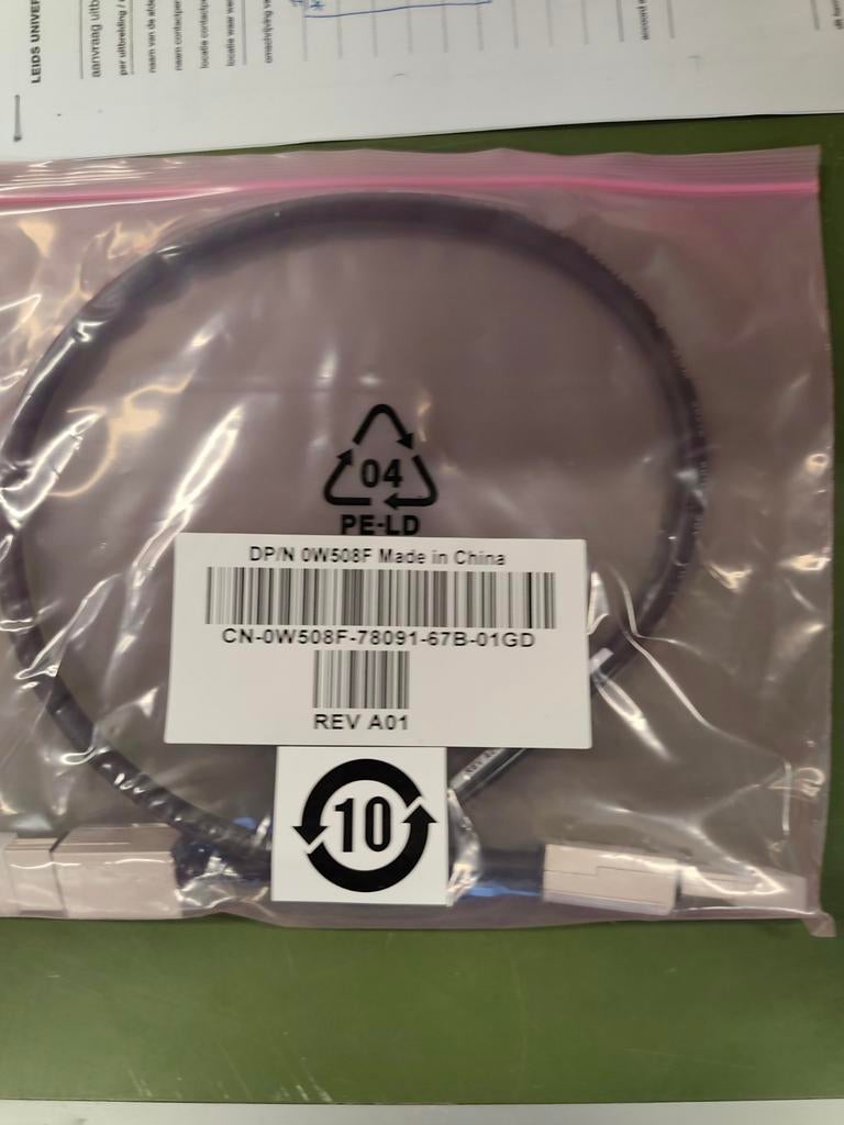 Dell 0W508F Kabel - Nieuw in verpakking, Computers en Software, Pc- en Netwerkkabels, Nieuw, Ophalen of Verzenden