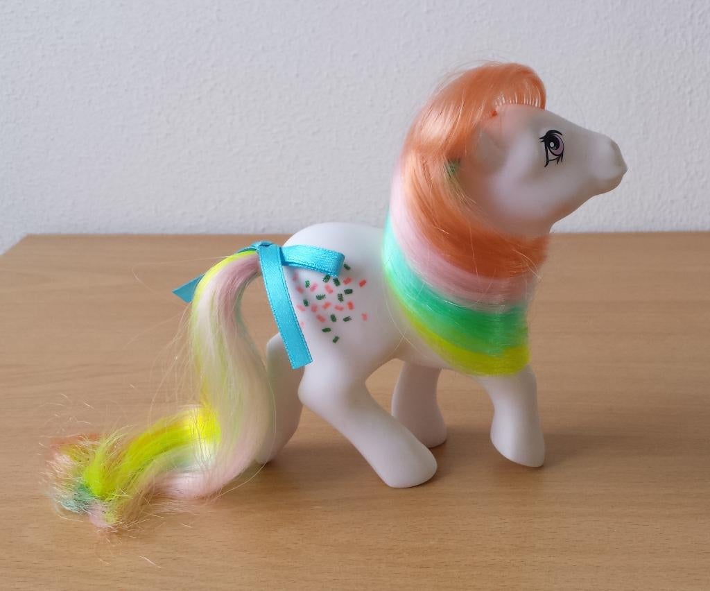 My Little Pony G1 - Confetti - China - REPRO - 2018, Basic Fun Inc., Ophalen of Verzenden, Zo goed als nieuw, Nvt