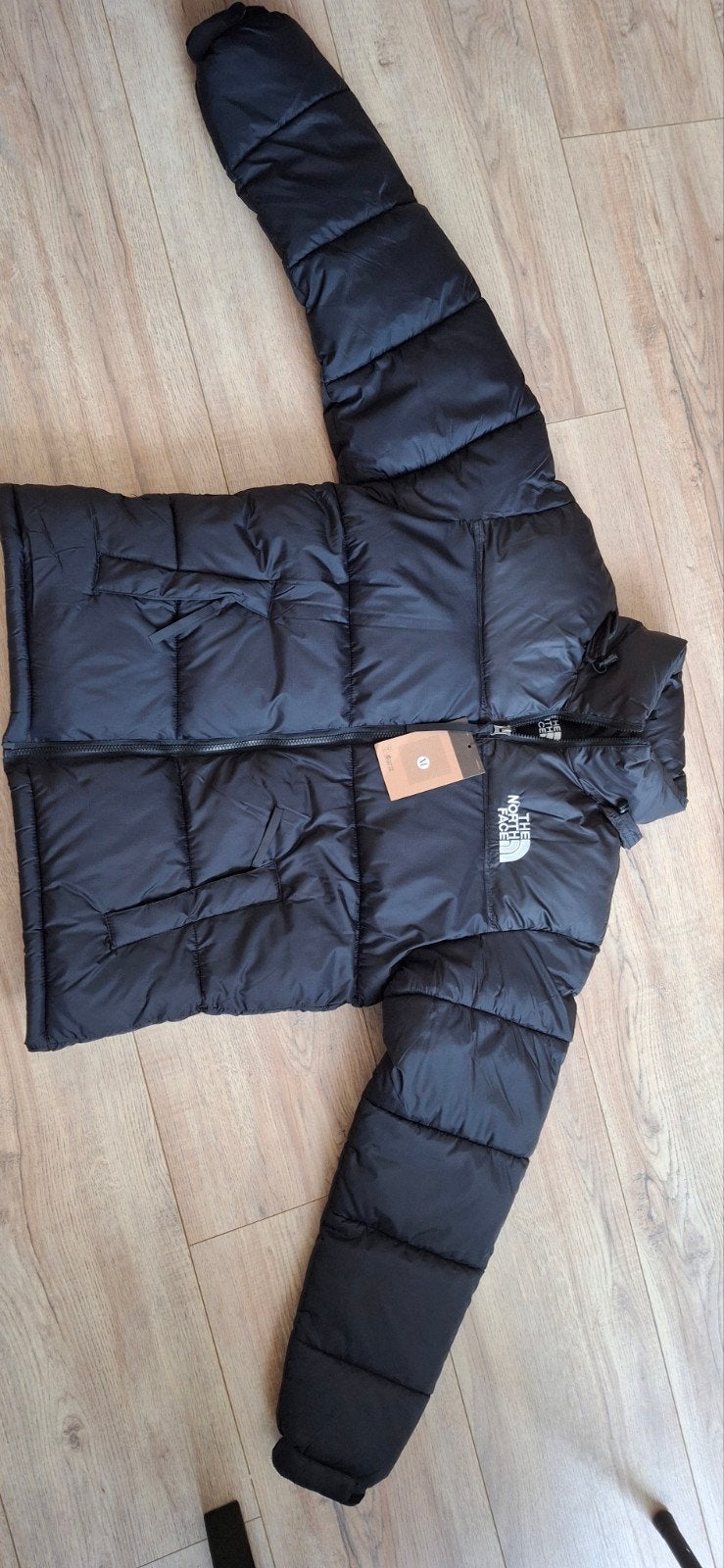 The North Face Puffer Jas Zwart - Maat XL, Kleding | Heren, Ophalen of Verzenden, Nieuw, Zwart