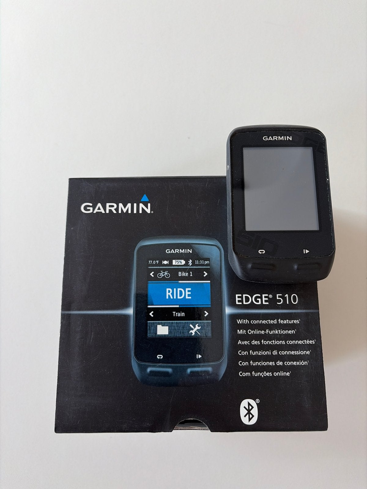 Garmin Edge 510 Fietscomputer - Zo goed als nieuw, Ophalen of Verzenden, GPS, Zo goed als nieuw