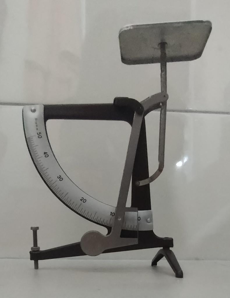 Vintage brieven weegschaal tot 50 gram, Ophalen of Verzenden