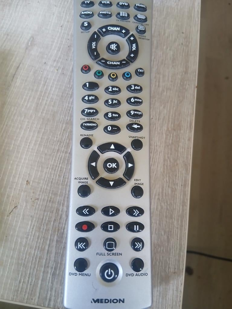 Medion Afstandsbediening - Universeel voor TV, DVD, Media, Ophalen of Verzenden, Gebruikt, Universeel, Game console