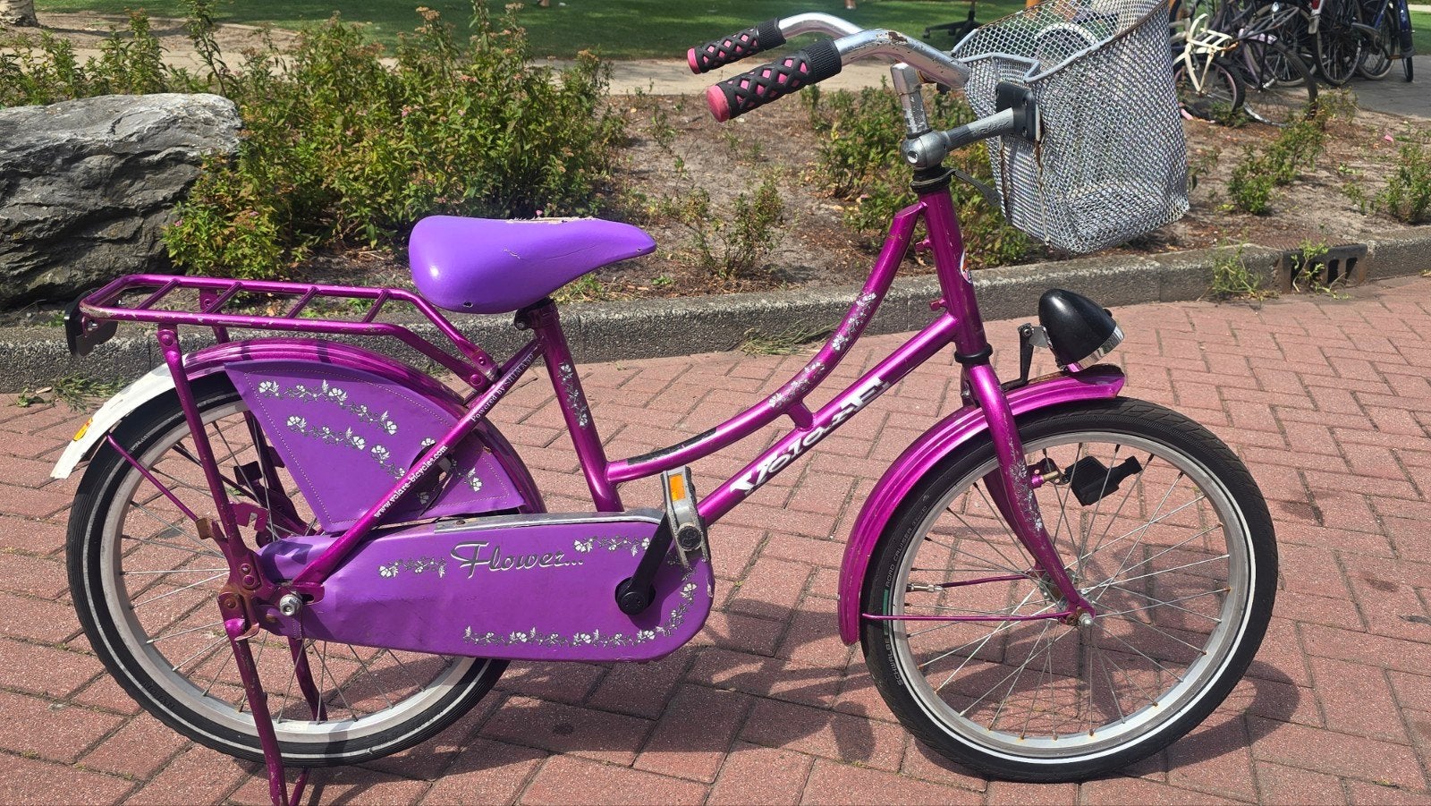 Meisjesfiets, Ophalen, Terugtraprem, Gebruikt, Volare
