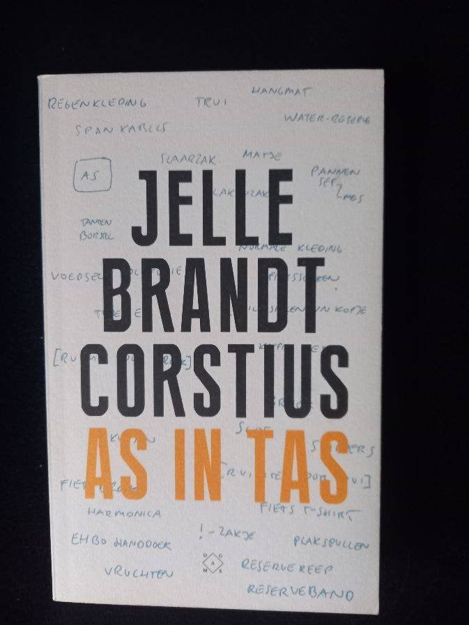 As in tas : Jelle Brandt Corstius, Ophalen of Verzenden, Zo goed als nieuw