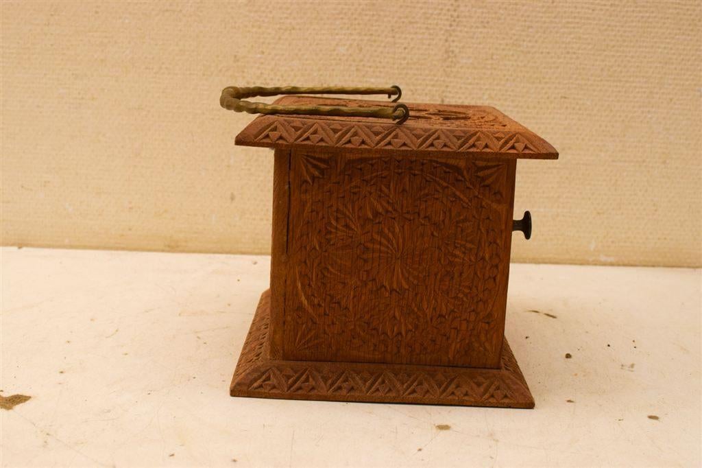 Houten Voetenstoof 48442, Huis en Inrichting, Minder dan 50 cm, Gebruikt, 125 cm of meer, Ophalen of Verzenden