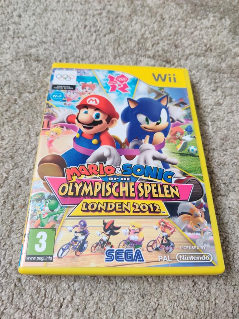 Mario & Sonic op de Olympische Spelen Londen 2012 Wii, Gebruikt, Eén computer, Ophalen of Verzenden, Sport