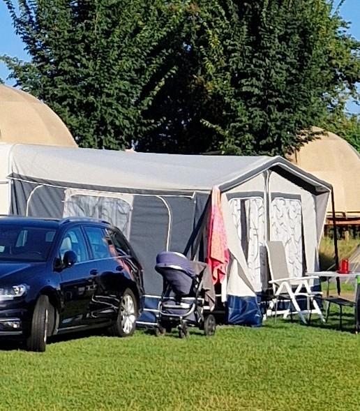 Caravan voortent, Caravans en Kamperen, Ophalen, Zo goed als nieuw, Tot en met 4