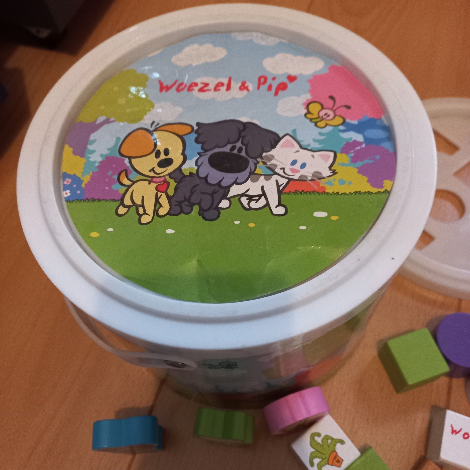 Woezel & Pip Houten Blokken in Emmer, Ophalen of Verzenden, Zo goed als nieuw, Overige merken