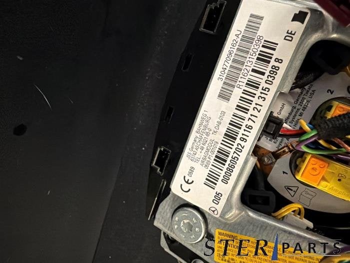 Airbag links (Stuur) van een Mercedes C-Klasse, Gebruikt, -, Ophalen of Verzenden, -